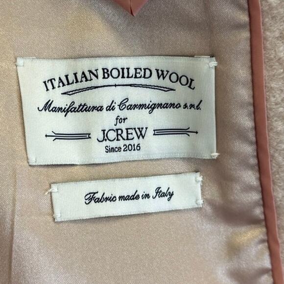J.Crew Oversized Blazer Jacket in Boiled Wool US 14 Outerwear Career Business - Picture 6 of 8
